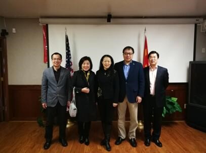 金前程董事长赴美拜访中国驻美领馆(图3)